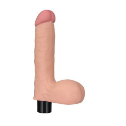 LoveToy Gode vibrant avec bourses Real Soft 14 x 4cm
